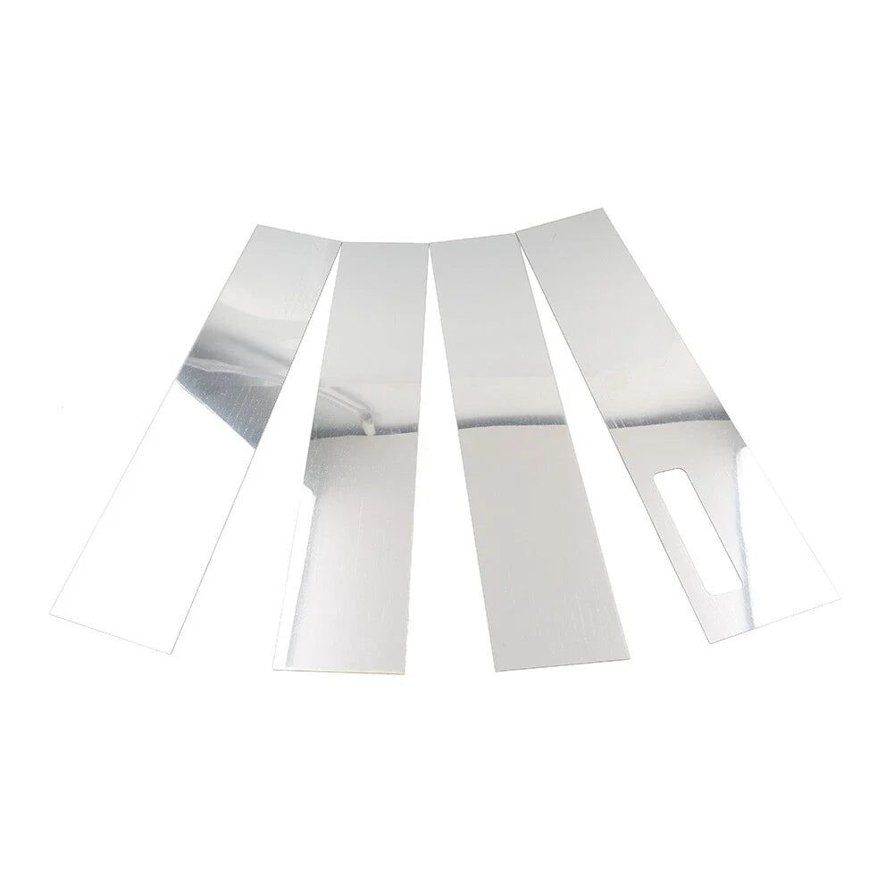 Pillar Post Set Door Window Trim Covers for Ford F150 2015-2022