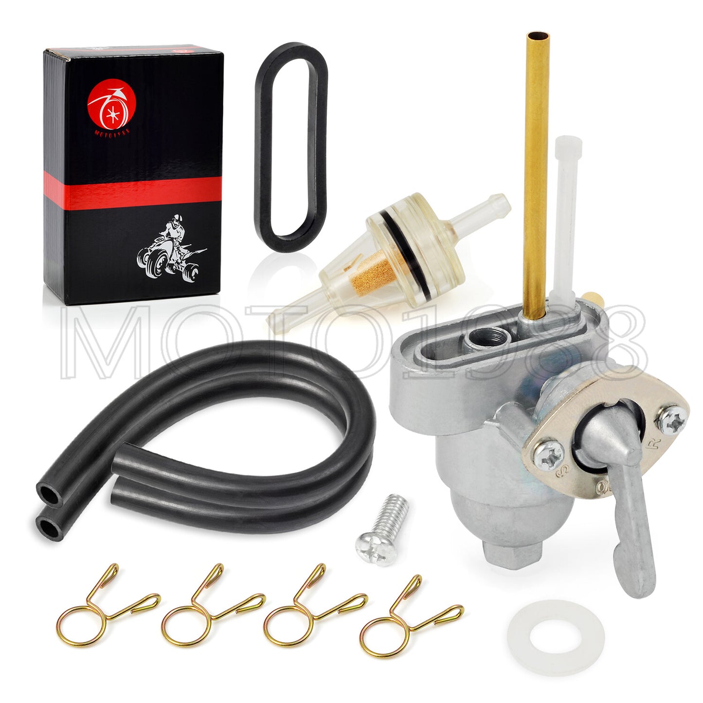 Fuel Valve Petcock for Honda CB100 CL100 SL100 XL100 CB125 CL125 (1970–1974)
