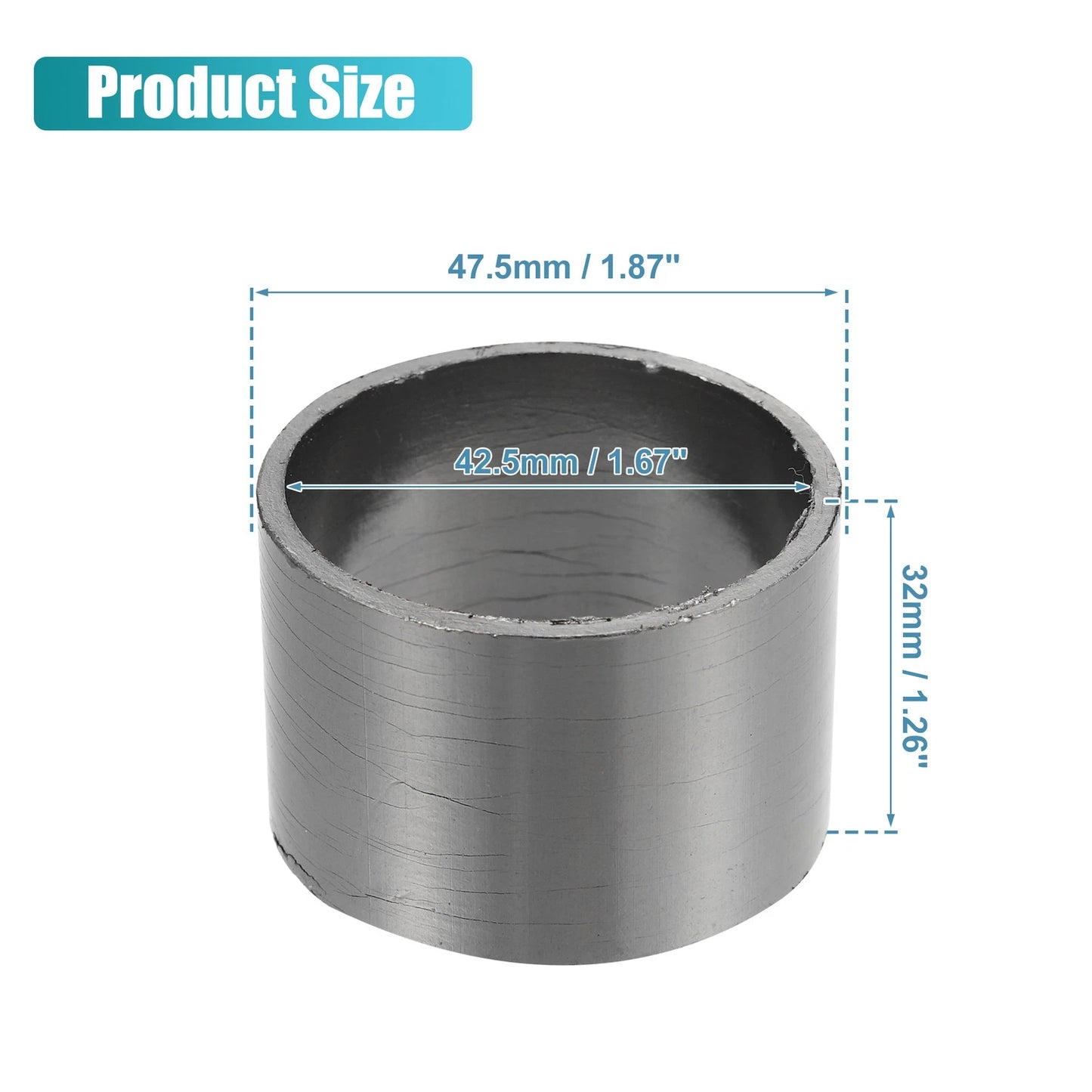 Exhaust Muffler Pipe Gasket Seal Ring Connector for Various Models