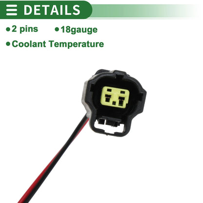 2 Pin Sensor Wiring Harness for Ford Aspire (1994–1996) No. 1580421