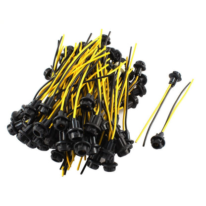 100 Pcs W5W 194 T10 Bulb Socket Connector for Cars