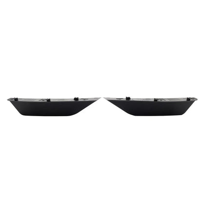 Front Bumper Lower Air Deflector for Jaguar XF (2020-2023) Black