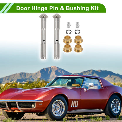 Door Hinge Pin & Bushing Kit for Chevrolet Express (2003–2023) Set of 1