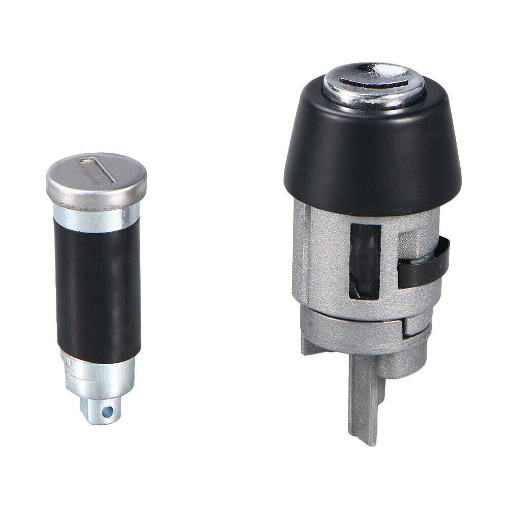 Set of 2 Ignition Switch Door Lock Barrels with Keys for VW T4 Transporter (1990–2003)