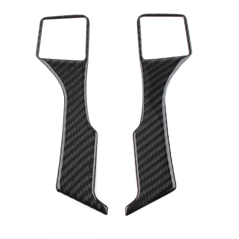 2X Steering Wheel Panel Cover Trim for Toyota Land Cruiser Prado (2010–2018)