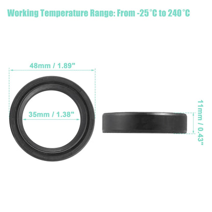 35mmx48mmx11mm Front Fork Shock Oil Seal for BMW R850