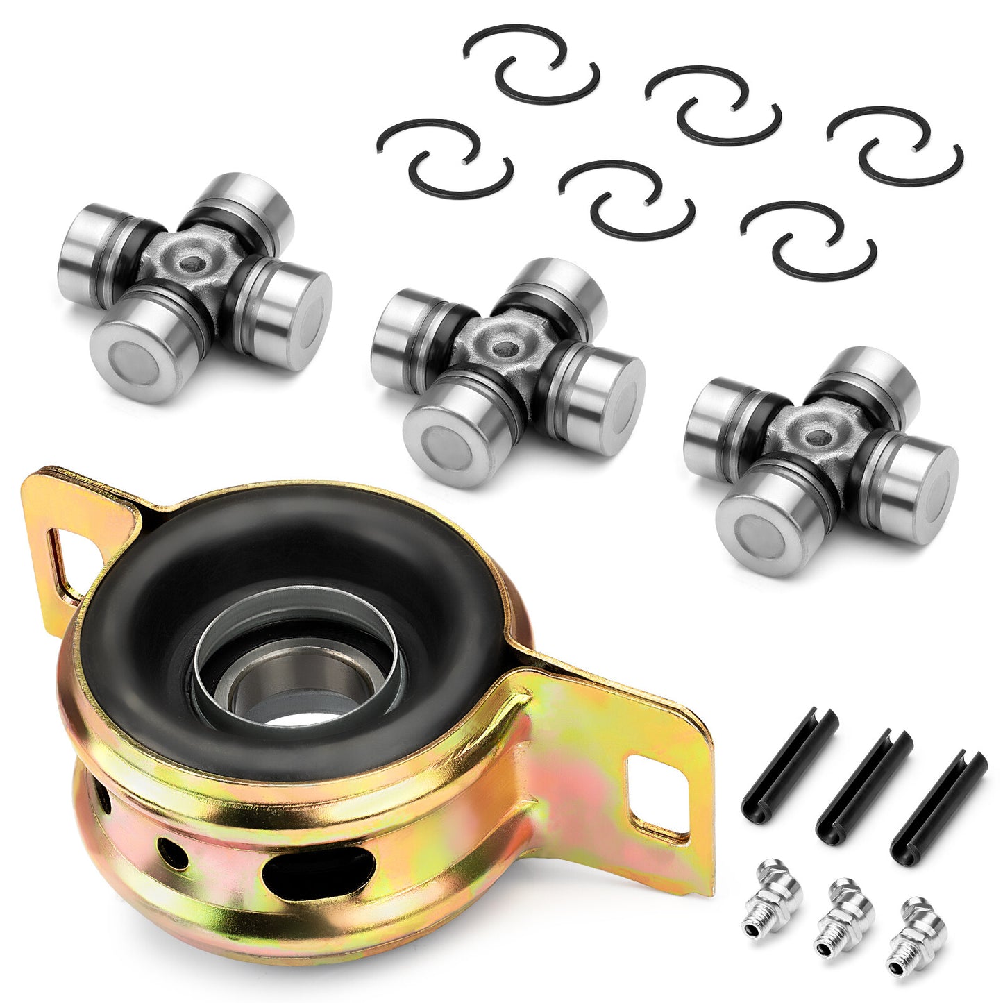 Propeller Shaft Bearing Carrier & U-joint for Polaris RZR XP 4 Turbo (2016–2017)