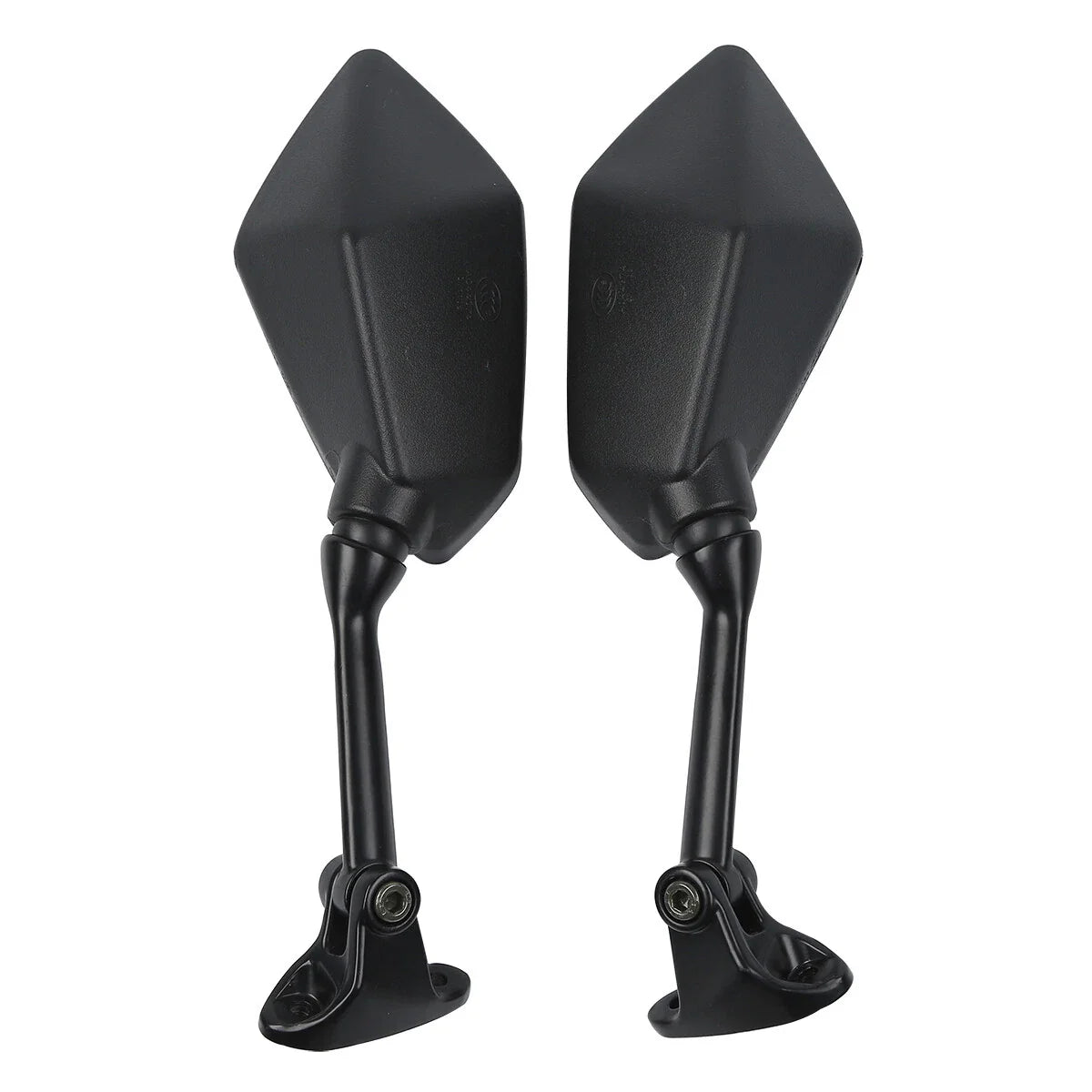 Black Rearview Mirrors for Kawasaki Ninja ZX6R ZX-6R (2009-2012)