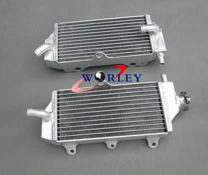 Aluminum Radiator Kit for Kawasaki KX 125 (2003–2008)