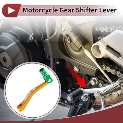 Folding Gear Shifter Lever for Yamaha TTR 50 (2000–2023) Gold Green