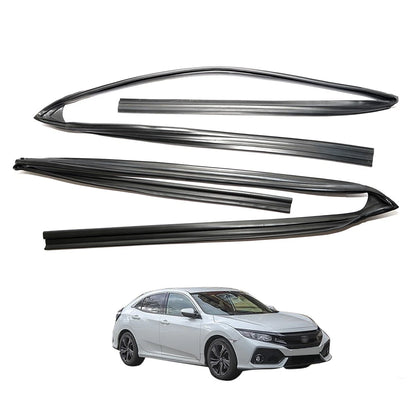Front Door Glass Run Channel Seal for Honda Civic Sedan 2012–2015