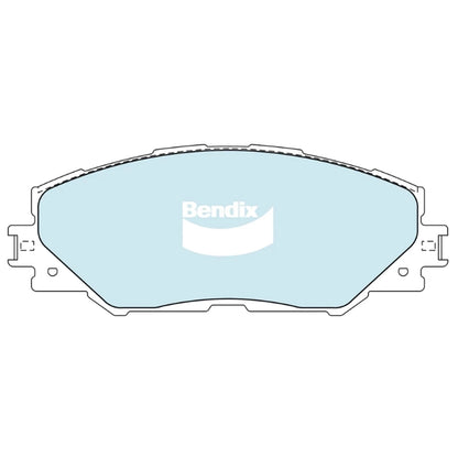 Set of 4 Front Disc Brake Pads for Toyota RAV4 (2005–2013)