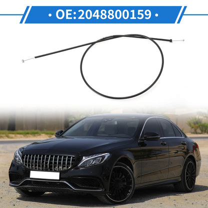 Hood Release Cable No. 2048800159 for Mercedes Benz C300 (2008–2014)