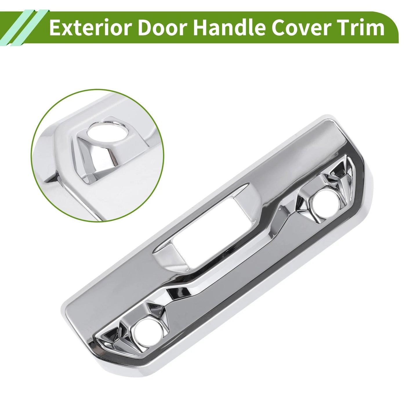 Exterior Door Handle Cover Trim for Chevrolet Silverado 1500 (2019–2024)