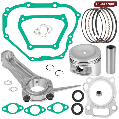 Piston Gasket Rebuild Kit for Yamaha Golf Cart G16-G20 (301CC)