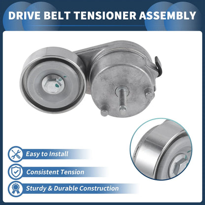 Belt Tensioner for Chevrolet Silverado 1500 (2001-2006) - Durable Metal 1 Pc