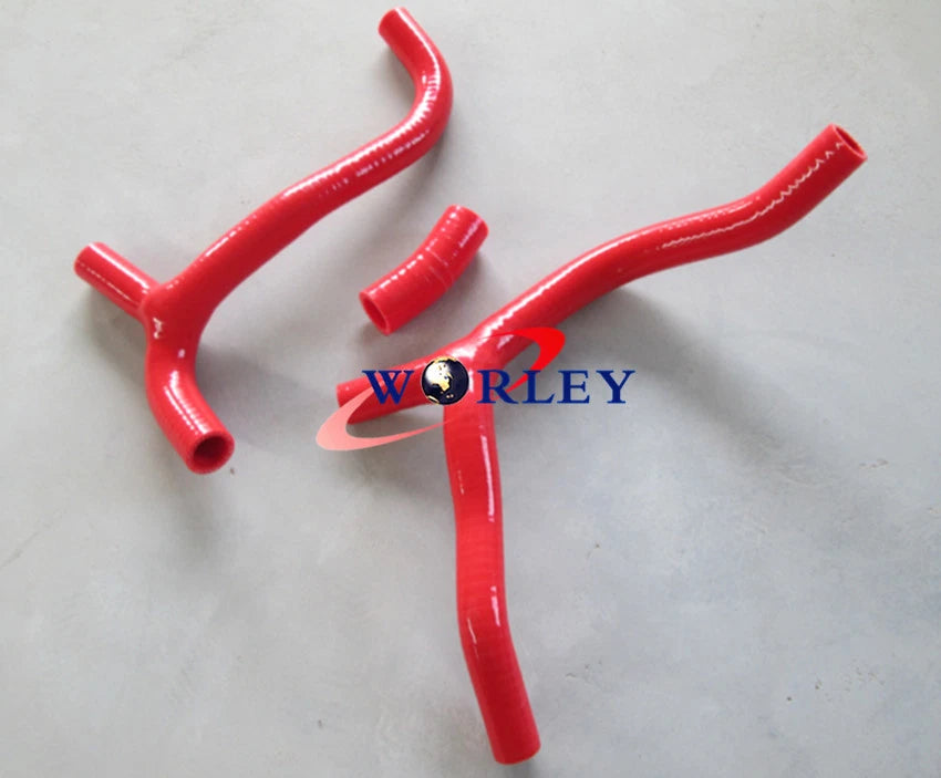 Silicone Radiator Hose for Honda CRF450R (2009–2012) - Red
