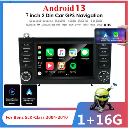 7" Stereo Radio GPS Head Unit for Mercedes SLK R171 (2004-2011)