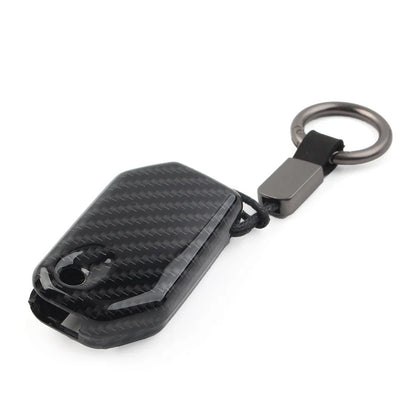 Key Chain Procter Cover Fob Carbon Fiber for BMW F750GS F850GS R1200GS R1250GS (2018-2023)