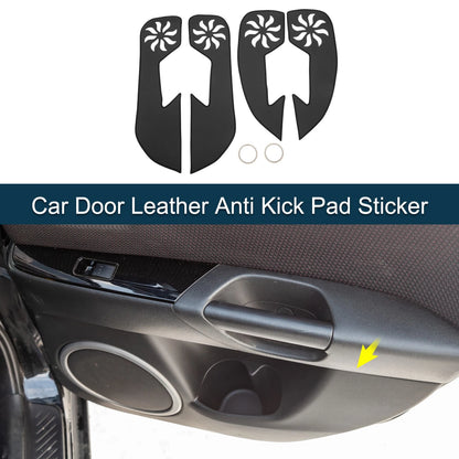Set of 1 Car Door Leather Anti Kick Pad Sticker for Cadillac XTS (2013–2019)
