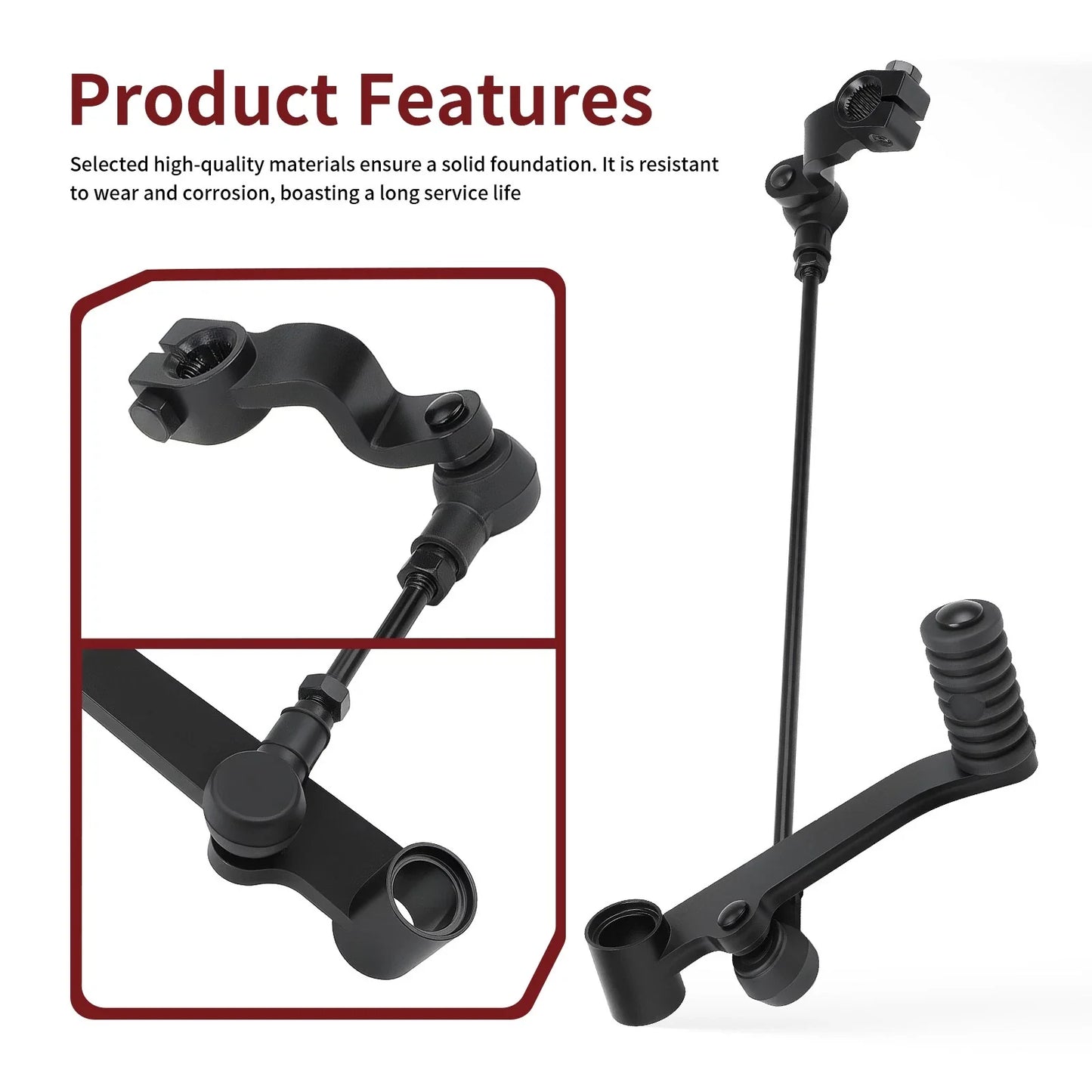Gear Shift Lever Pedal W Change Rod Assembly for Honda CBR500R (2013–2023)