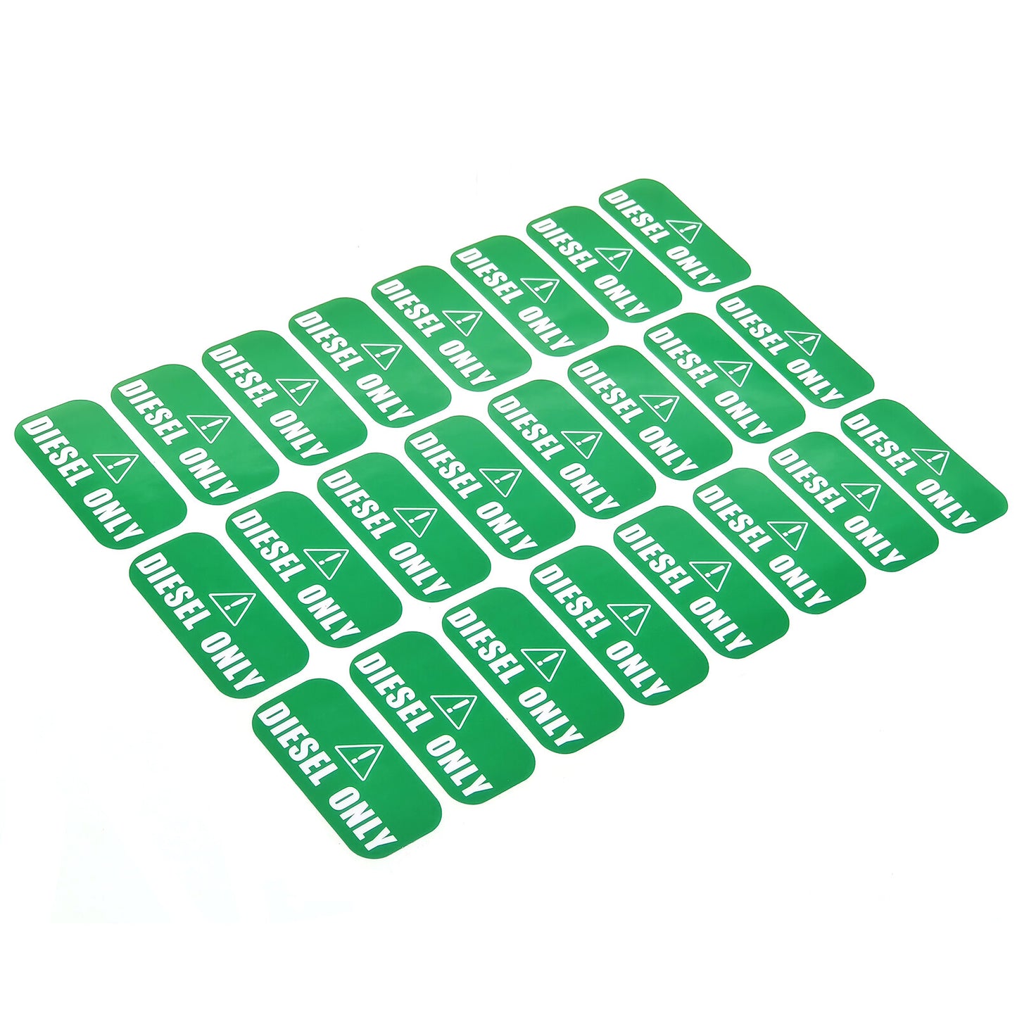 Diesel Only Vinyl Stickers for Truck (Safety Decals)