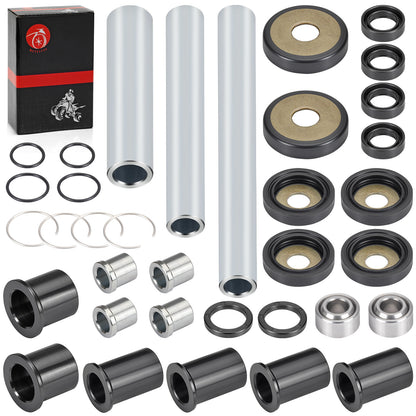 Rear Upper and Lower A-arm Bushing Shaft Kit for Honda Rincon 650 680 (2003–2014)