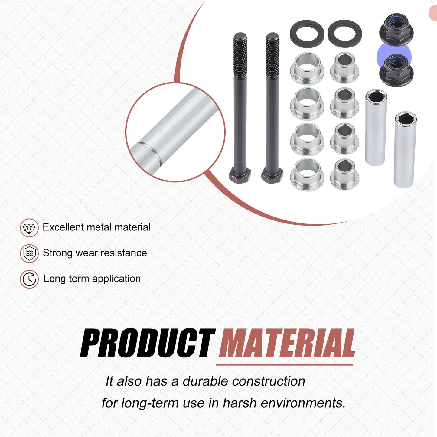 Front Ski Leg Repair Kit for Ski-Doo GSX GTX MXZ Renegade Summit (2007–2023)
