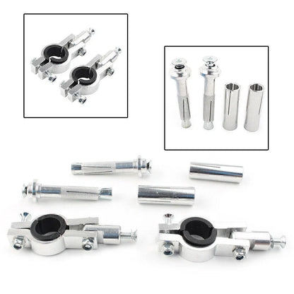 22mm/28mm Alloy Handlebar Hand Guard Bracket for Motor - Full Set