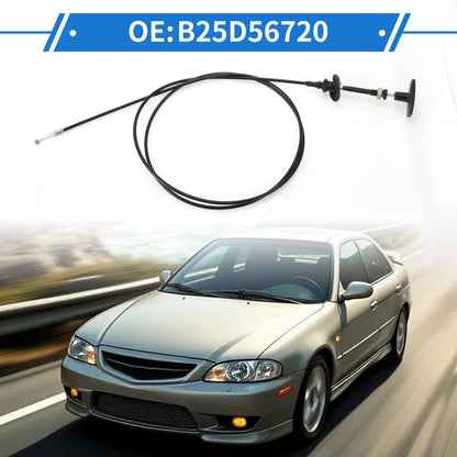 Hood Release Cable No.B25D56720 for Mazda Protege (1999–2003)