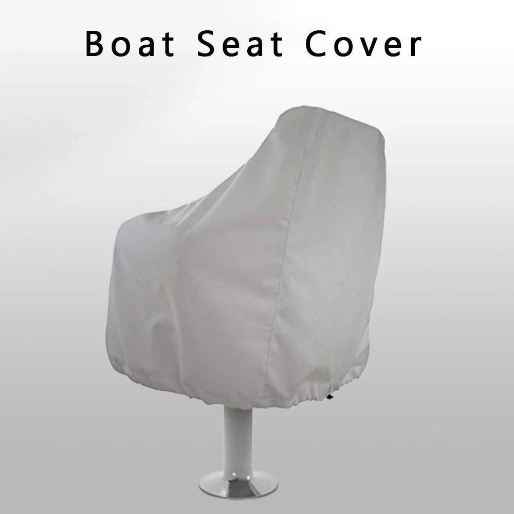 Captain Chair Boat Seat Cover for PROTECTION Elastic Closure UV Resistant
