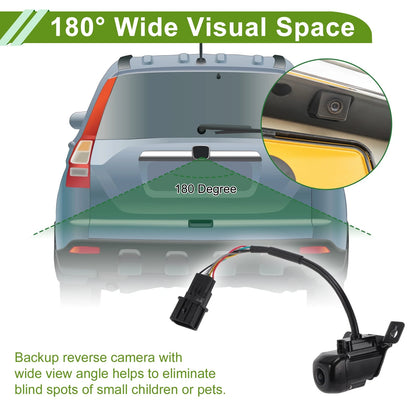 Rear View Camera for Hyundai Santa Fe (2013–2018) 120-180 Degree