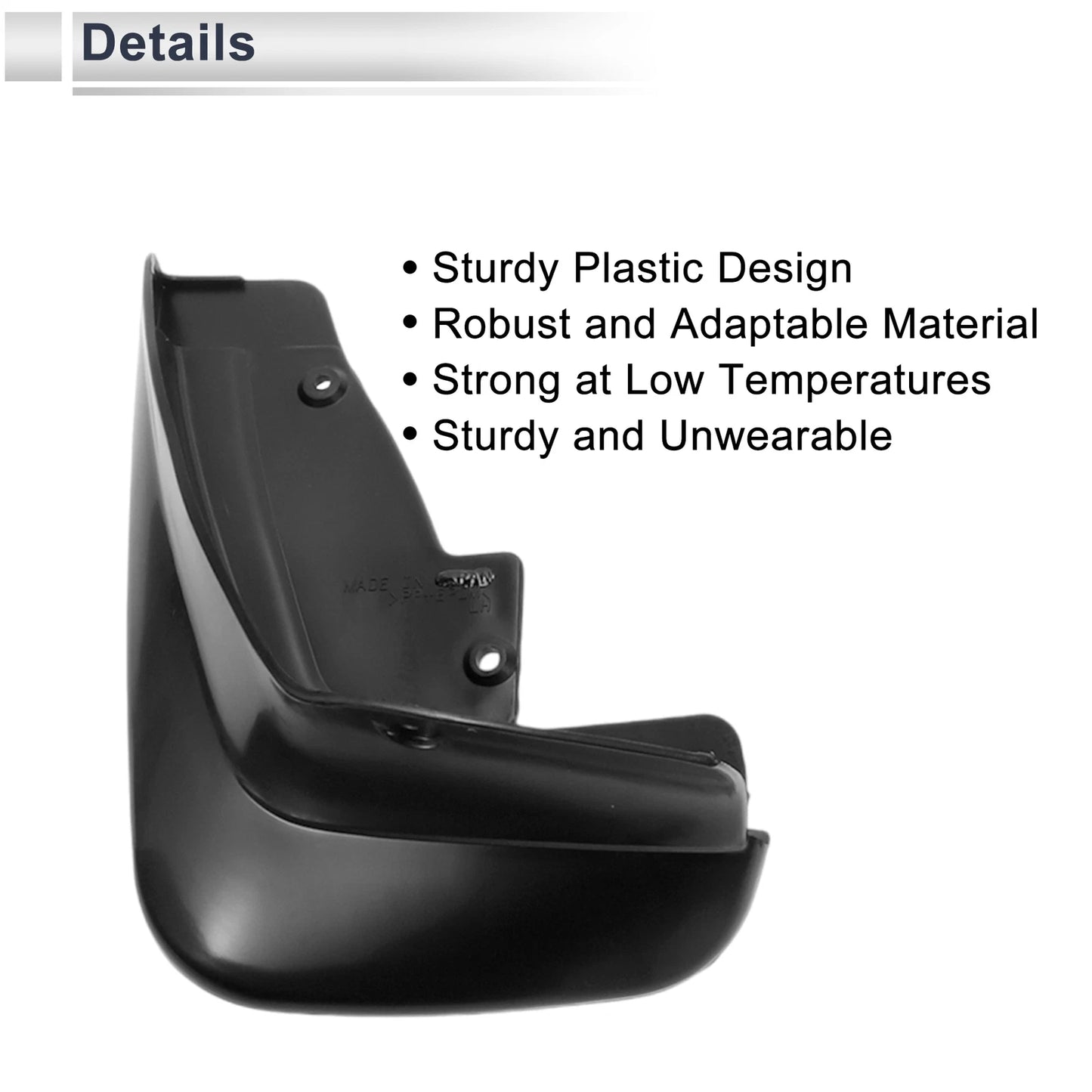 Set of 2 Mud Flaps Splash Guards for Subaru Forester (2005–2008)