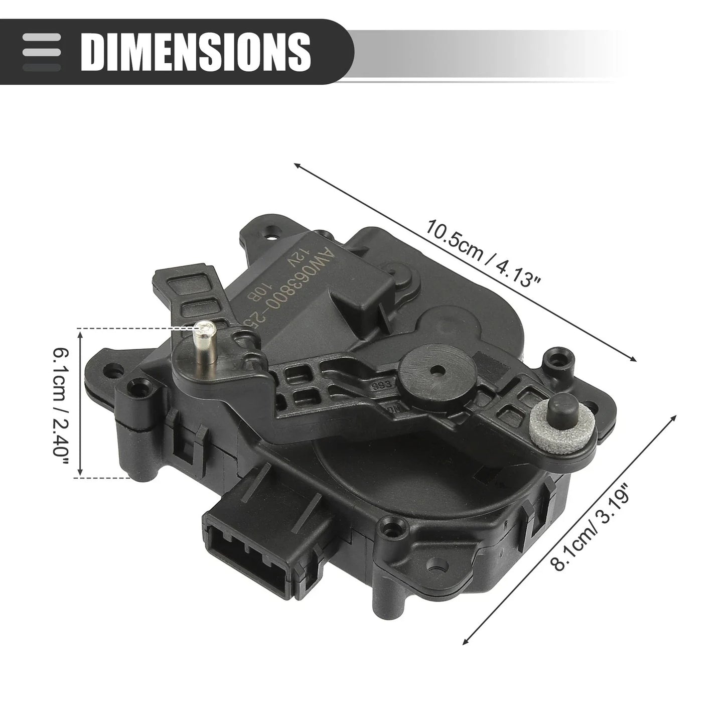 HVAC Heater Air Door Blend Actuator for Honda Pilot (2009-2015)