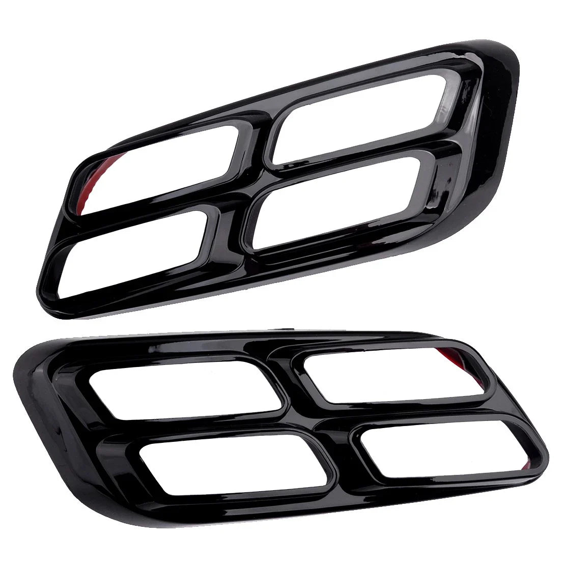 2 x Front Bumper Fog Light Bezel Covers for Kia K5 Optima (2014-2015)