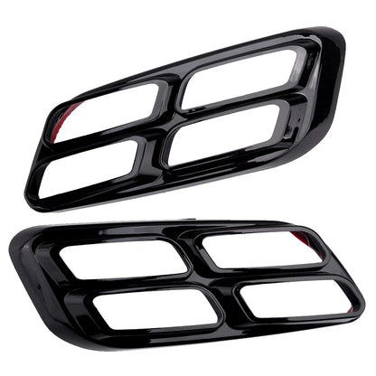 2 x Front Bumper Fog Light Bezel Covers for Kia K5 Optima (2014-2015)