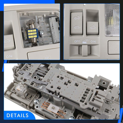 LED Overhead Console with Sunroof Switch for Mazda 3 (2010–2013)