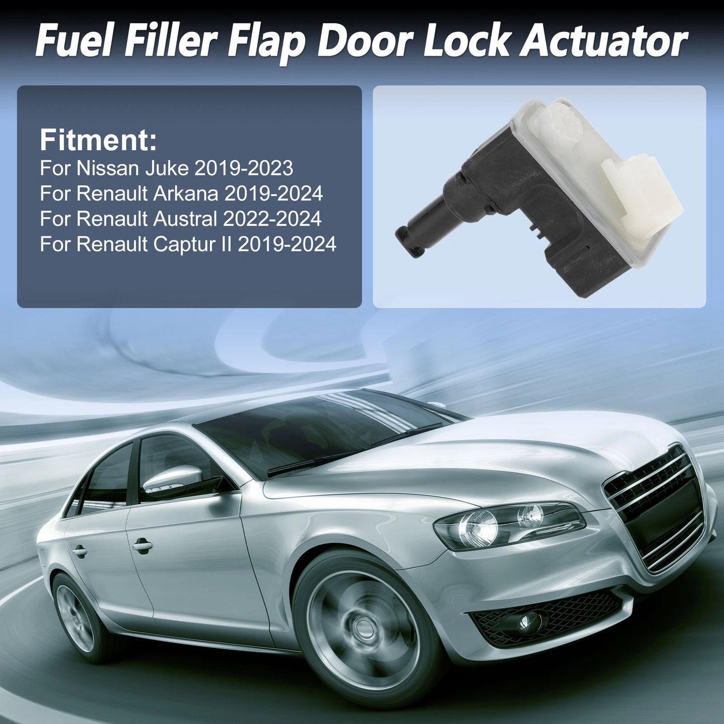 Fuel Filler Flap Door Latch Lock Actuator Motor for Nissan Juke (2011–2019)