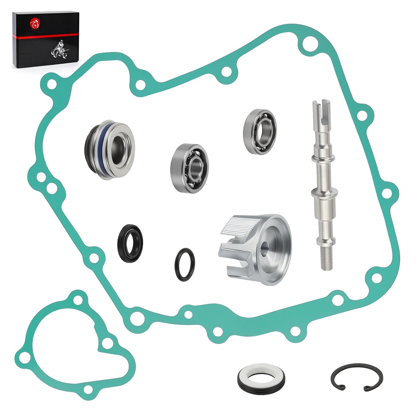 Water Pump Impeller Shaft Bearing Gasket for Kawasaki Brute Force 300 (2012–2024)