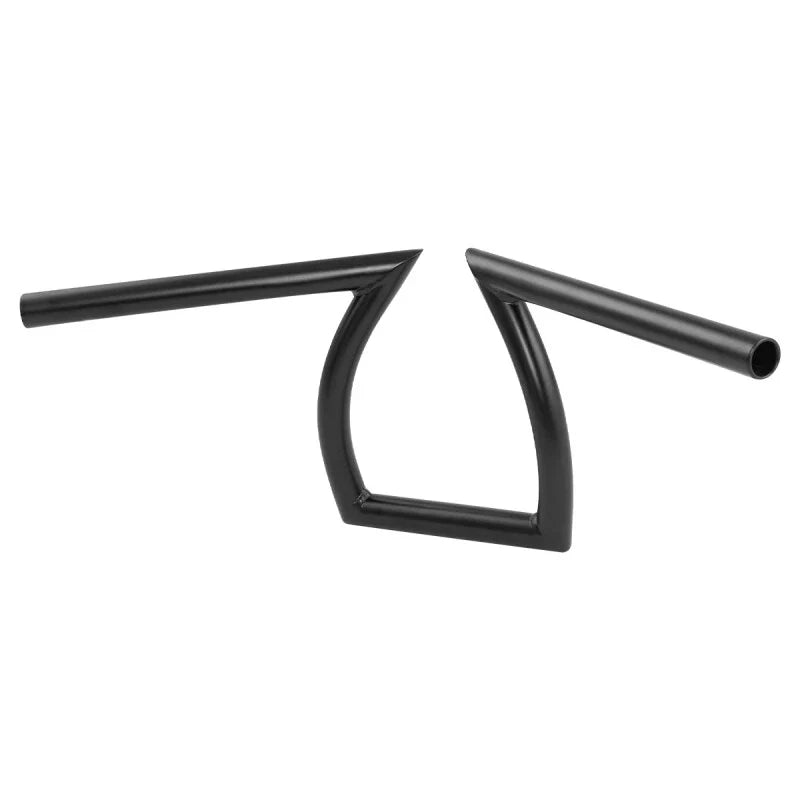 1" Black Z Bars Handlebars for Harley Choppers Bobber Custom