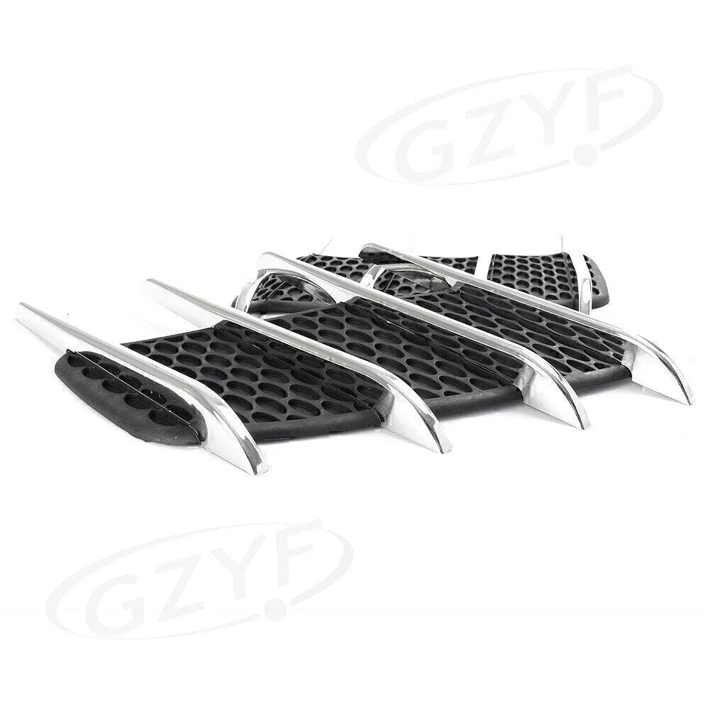 Vent Trim Hood Air Flow Intake Covers for Universal Car Decoration