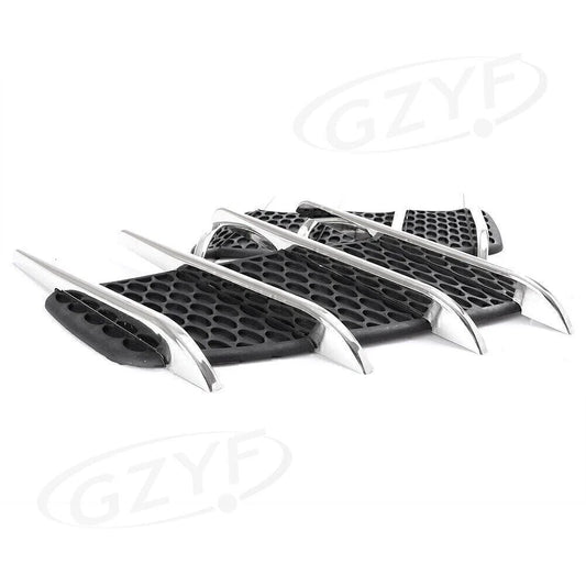 Vent Trim Hood Air Flow Intake Covers for Universal Car Decoration