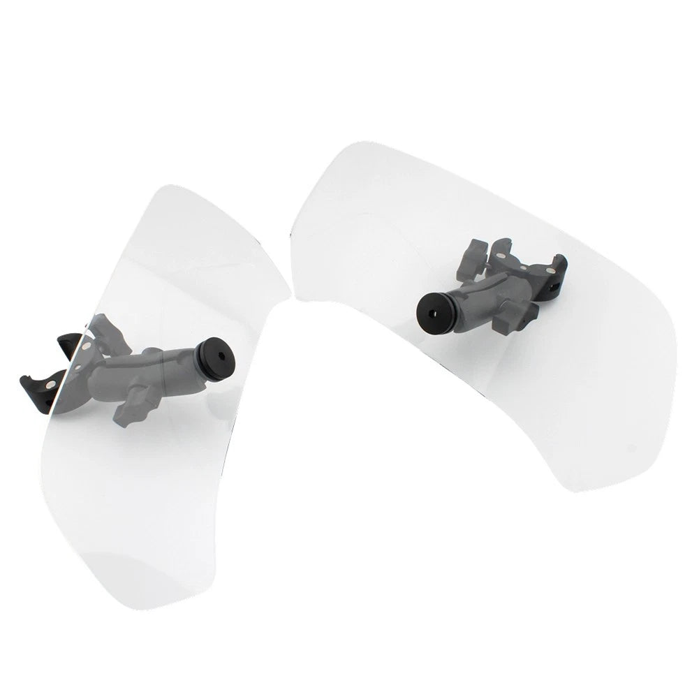 2X 22mm Hand Grips Leather Covers for Universal Motorcycle (Retro)