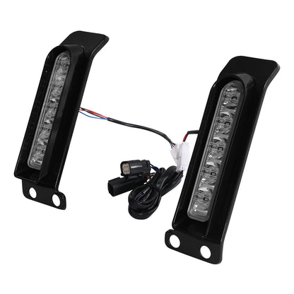 LED Insert Support Run Brake Turn Lights for Harley Touring (2014-2024)