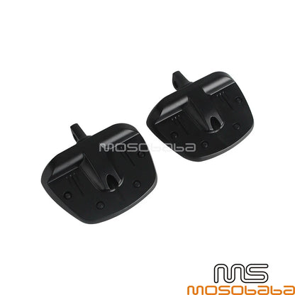 Black Rear Foot Pegs Set for Harley Breakout CVO Pro Street FXSE (2016-2017)