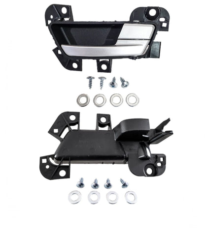 Set of 10 Inner Door Handles for Ford Falcon FG (2008–2016) - Silver