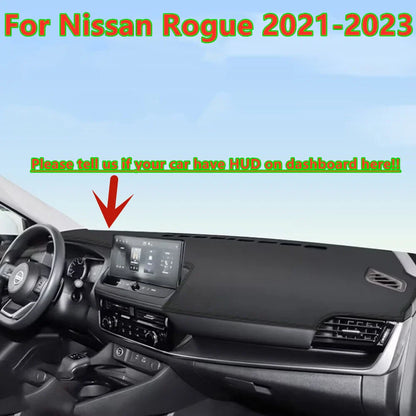 Dashboard Cover / Leather / Dash Pad for Nissan Rogue (2021–2023)