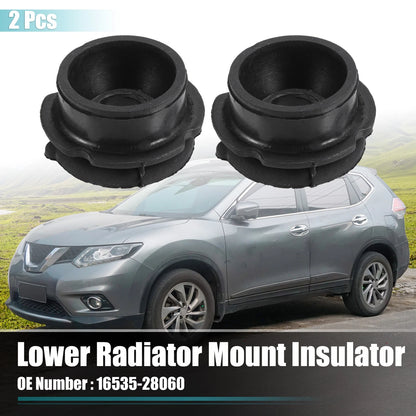2X Lower Radiator Mount Insulator No.16535-28060 for Toyota Avalon (2013–2018)