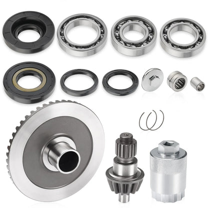 Rear Diff Ring & Pinion Gear with Nut Tool for Honda Rancher TRX400 (2004–2007)