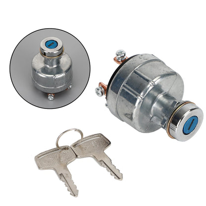 Ignition Switch for Hitachi EX200 Excavator (6 Pins, 2 Keys)